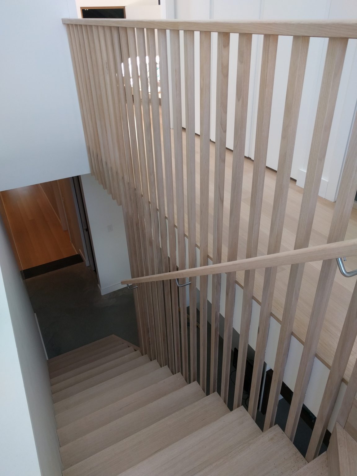 Timber Staircase Screen Installation - Timber Stair Services